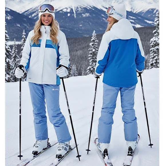 Columbia Jackets & Blazers - COLUMBIA 80's SKI JACKET/PANT SET